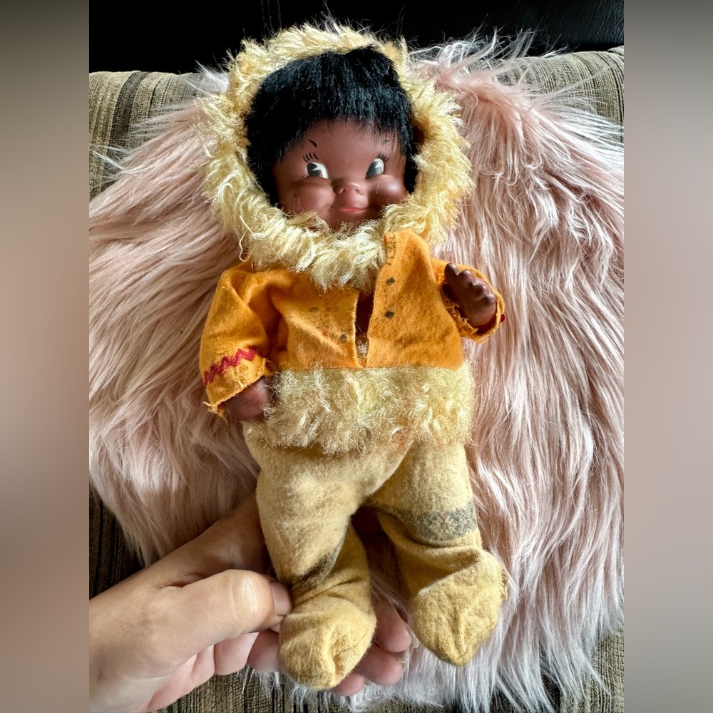1960s Vintage Indian Doll